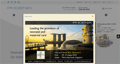 Desktop Screenshot of phoenixmedicalsystems.com