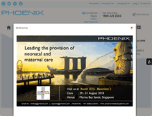 Tablet Screenshot of phoenixmedicalsystems.com